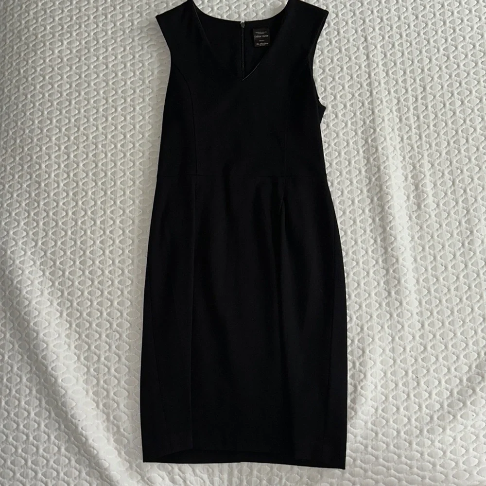 Never worn Color Siete black sleeveless dress - size small - Picture 1 of 4